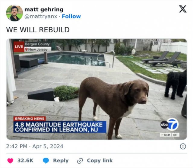 ''We Will Rebuild'' Trend After The East Coast Earthquake (22 pics)