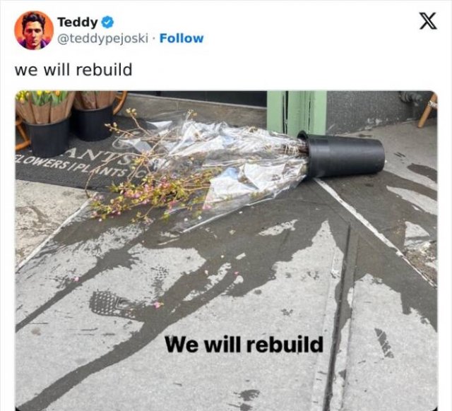 ''We Will Rebuild'' Trend After The East Coast Earthquake (22 pics)