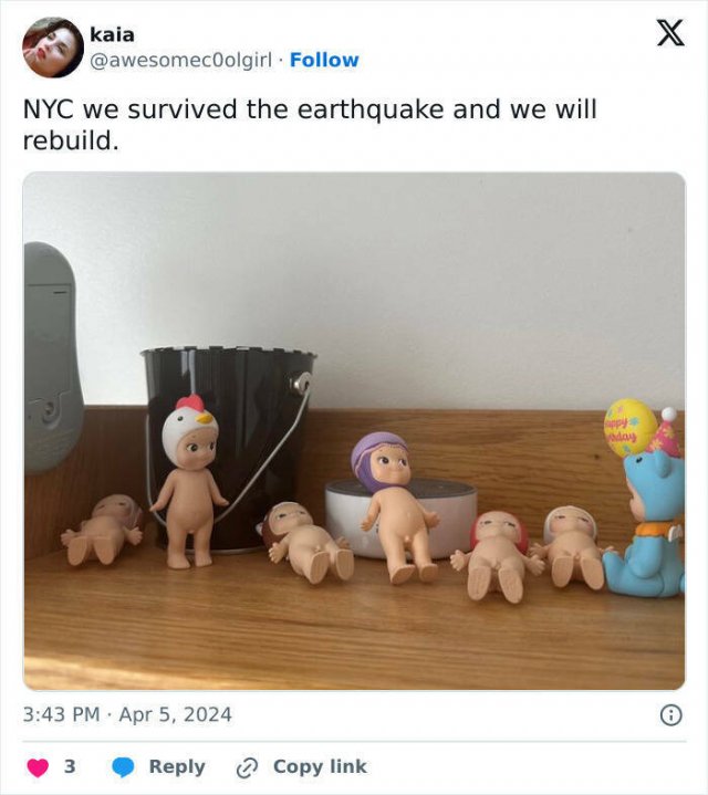 ''We Will Rebuild'' Trend After The East Coast Earthquake (22 pics)