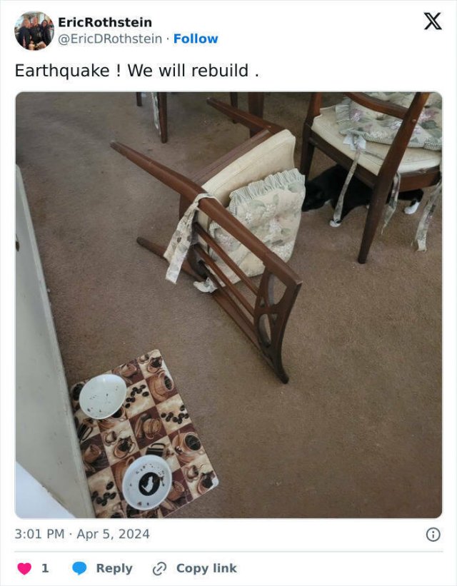 ''We Will Rebuild'' Trend After The East Coast Earthquake (22 pics)