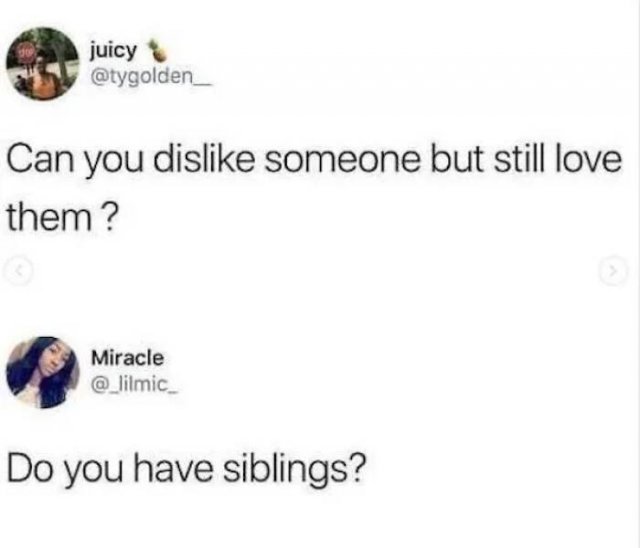 Memes About Siblings (18 pics)