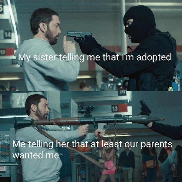 Memes About Siblings (18 pics)