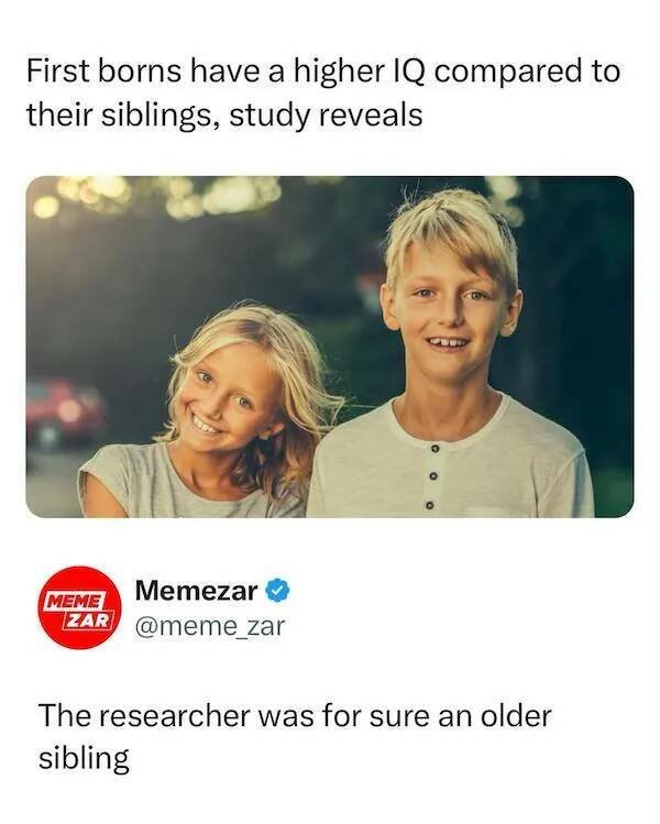 Memes About Siblings (18 pics)