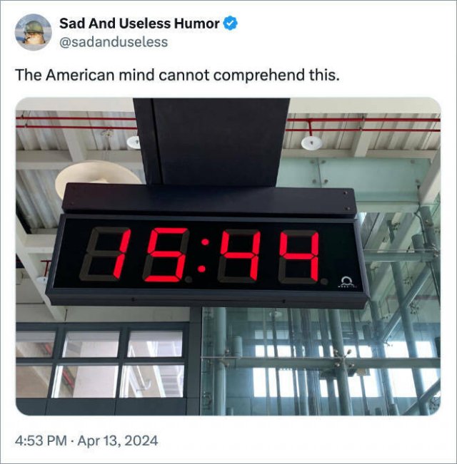Things Americans Don't Understand (22 pics)