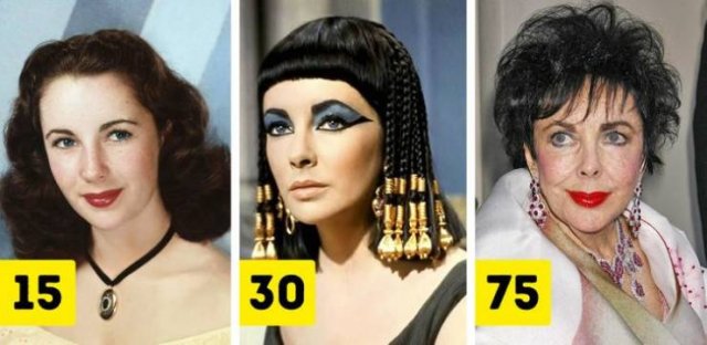 Famous Women Then And Now (16 pics)