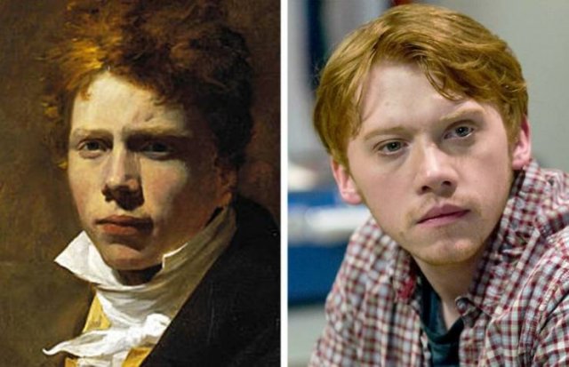 Celebrities Doppelgangers From The Past (15 pics) Celebrities Doppelgangers From The Past (15 pics)