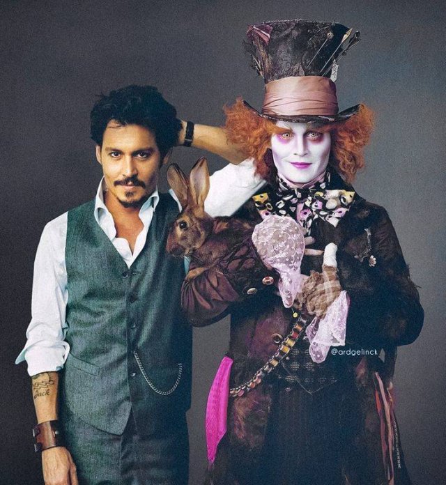 Actors And Actresses With Their Characters (23 pics) Actors And Actresses With Their Characters (23 pics)