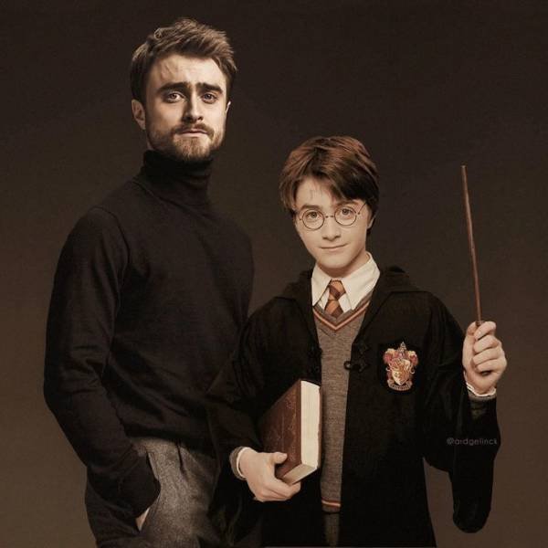 Actors And Actresses With Their Characters (23 pics) Actors And Actresses With Their Characters (23 pics)