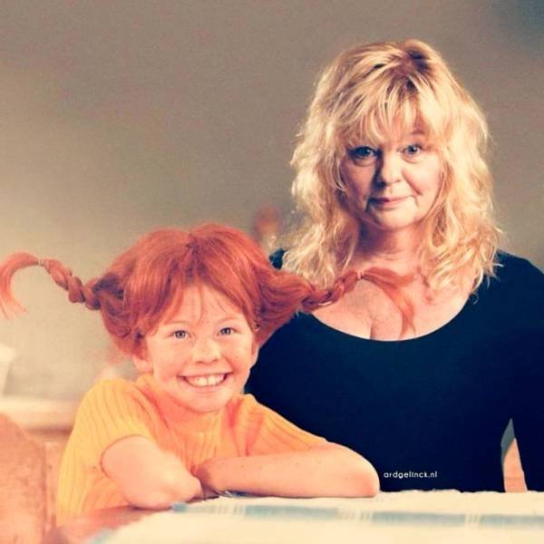 Actors And Actresses With Their Characters (23 pics) Actors And Actresses With Their Characters (23 pics)