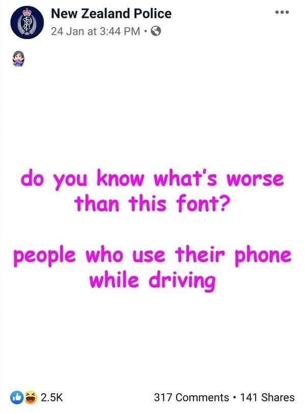 Funny New Zealand Police Posts (27 pics)