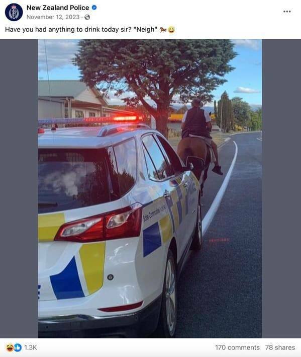 Funny New Zealand Police Posts (27 pics)