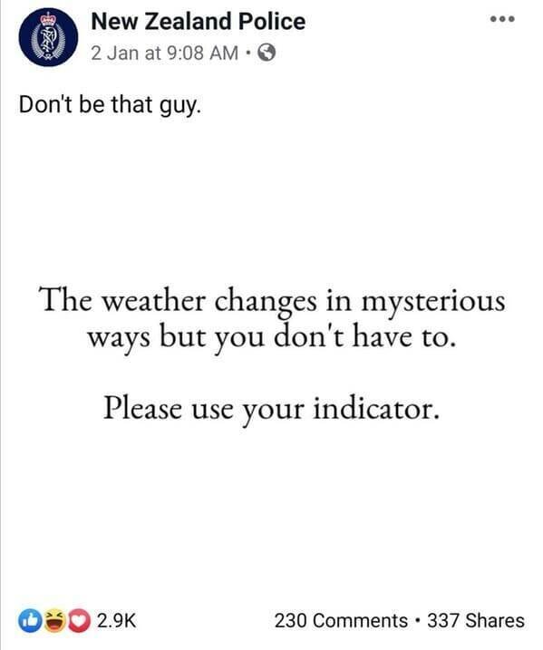 Funny New Zealand Police Posts (27 pics)