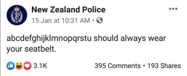 Funny New Zealand Police Posts (27 pics)