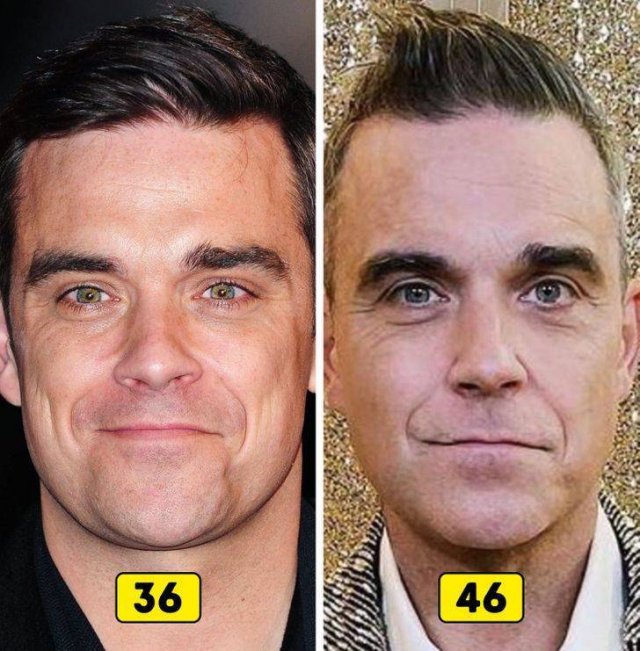 How Celebrities Changed In 10 Years (27 pics)