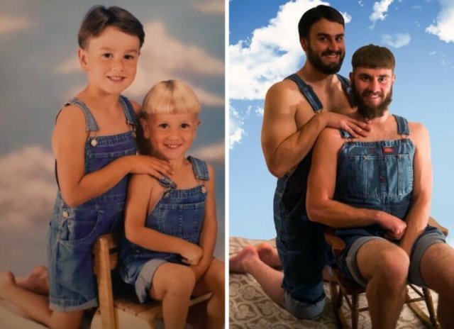 People Repeat Photos From The Past (20 pics) People Repeat Photos From The Past (20 pics)