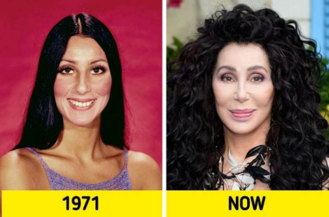 Celebrities Then And Now (16 pics) Celebrities Then And Now (16 pics)