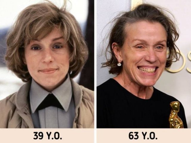 Celebrities Then And Now (19 pics) Celebrities Then And Now (19 pics)