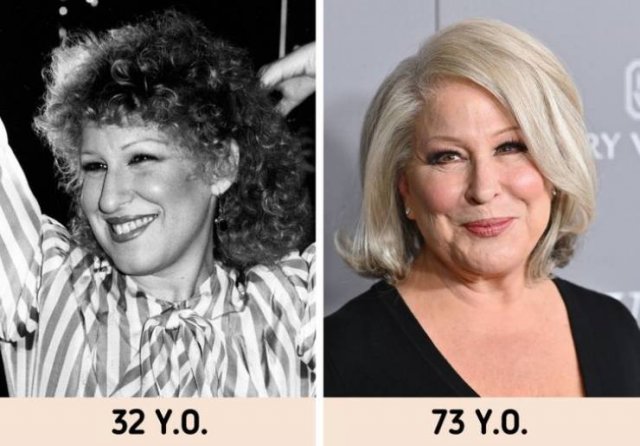 Celebrities Then And Now (19 pics) Celebrities Then And Now (19 pics)