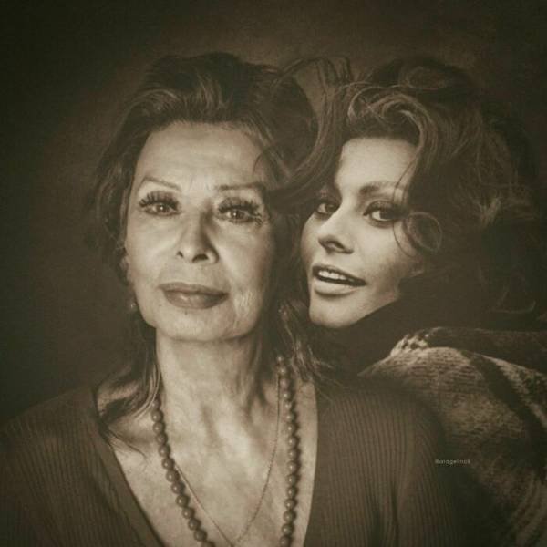 Celebrities And Their Younger Selves (32 pics) Celebrities And Their Younger Selves (32 pics)