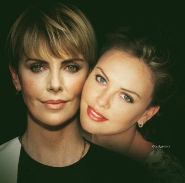 Celebrities And Their Younger Selves (32 pics) Celebrities And Their Younger Selves (32 pics)
