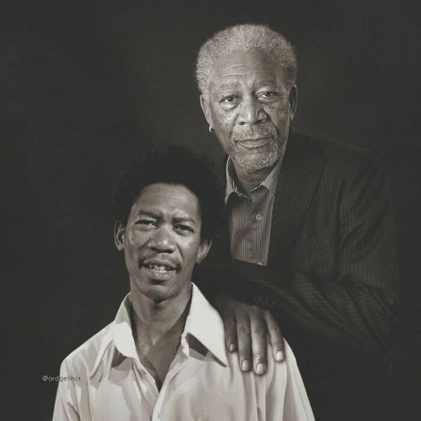 Celebrities And Their Younger Selves (32 pics) Celebrities And Their Younger Selves (32 pics)