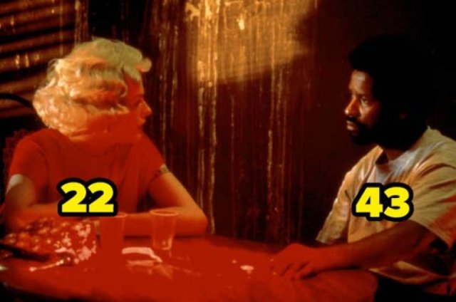 The Real Age Difference Between Famous Movie Couples (47 pics)