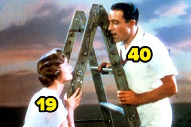 The Real Age Difference Between Famous Movie Couples (47 pics)