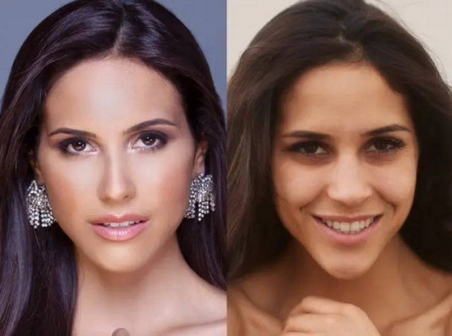 Models With And Without Makeup (13 pics) Models With And Without Makeup (13 pics)