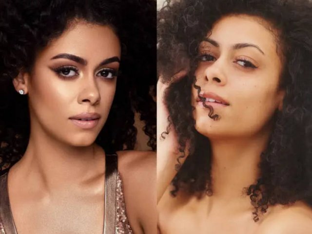 Models With And Without Makeup (13 pics) Models With And Without Makeup (13 pics)
