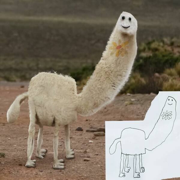 Children's Drawings Turned Into Reality (20 pics)