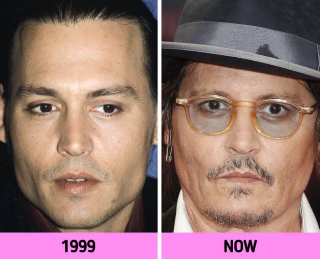How Faces Of Celebrities Changed Over The Years (11 pics)