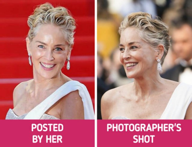 Social Media Photos Of Celebrities Against Real Life (15 pics)
