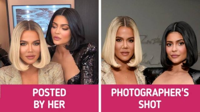 Social Media Photos Of Celebrities Against Real Life (15 pics)