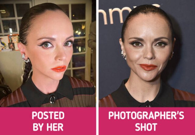 Social Media Photos Of Celebrities Against Real Life (15 pics)