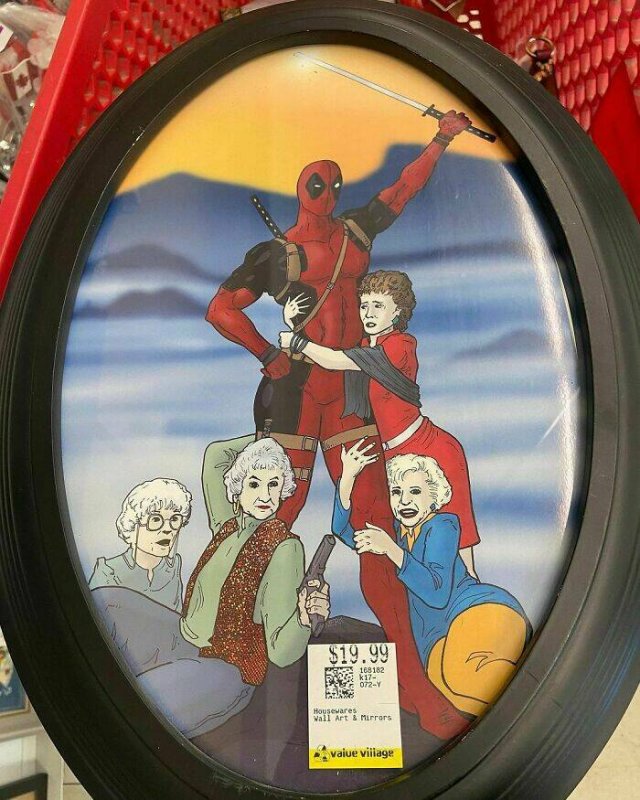 Finds In Thrift Shops And Jokes About It (24 pics)