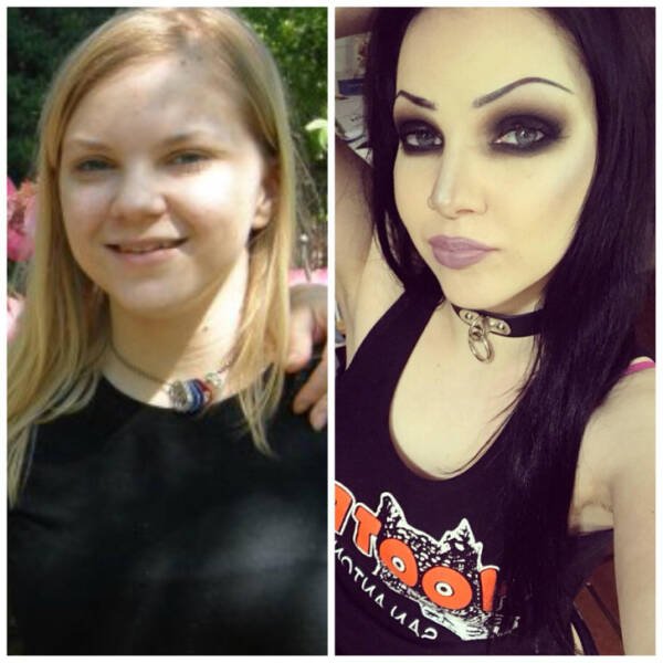 People Who Radically Changed Themselves (18 pics)