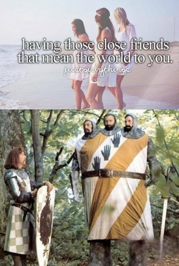 Hilarious ''Monty Python And The Holy Grail'' Memes (25 pics)