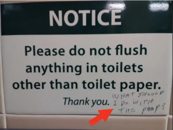 Funny Finds In Restrooms (18 pics)