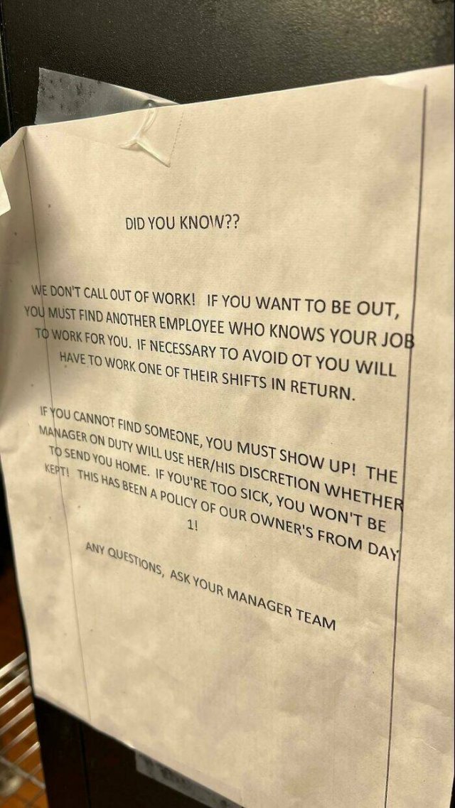 Annoying Prohibitions At Work (24 pics)
