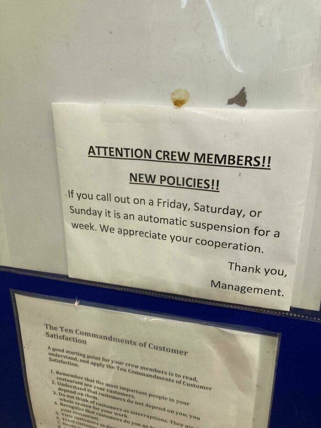 Annoying Prohibitions At Work (24 pics)