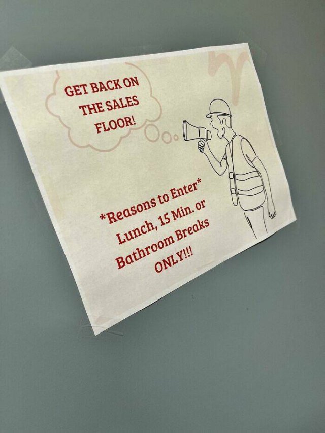 Annoying Prohibitions At Work (24 pics)
