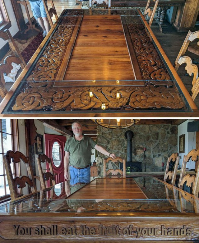 Amazing Woodworking (23 pics)