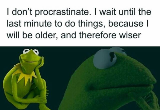 Memes About Procrastination (22 pics)