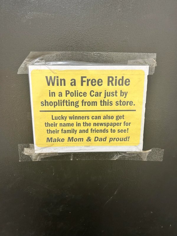 Passive-Aggressive Signs (19 pics)