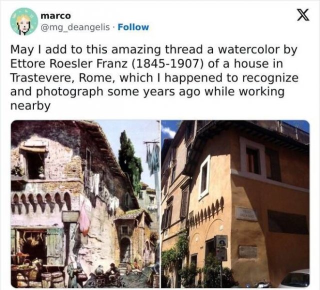 Real Locations Of Famous Paintings (15 pics)