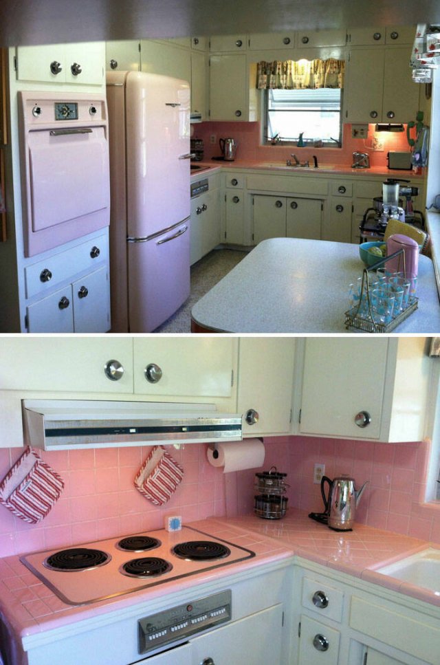 Cool Vintage Kitchens (25 pics)