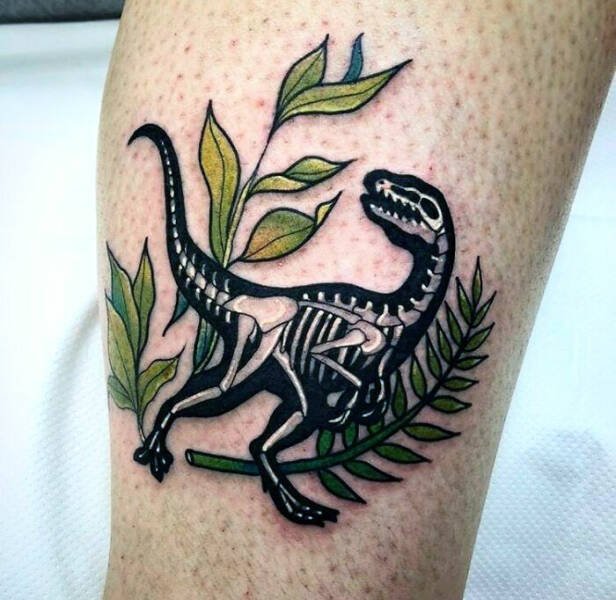 Cool Tattoos For Dinosaur Lovers (23 pics)