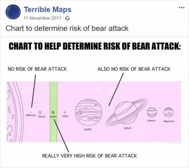 Interesting And Funny Maps (22 pics)