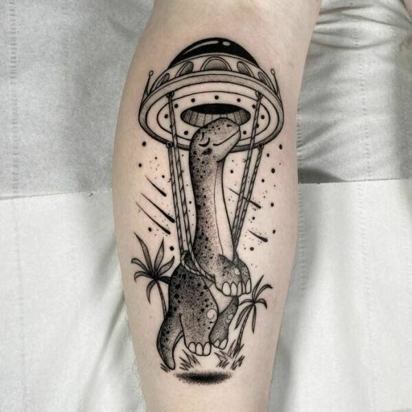Cool Tattoos For Dinosaur Lovers (23 pics)
