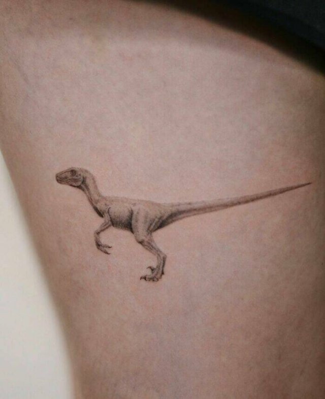 Cool Tattoos For Dinosaur Lovers (23 pics)
